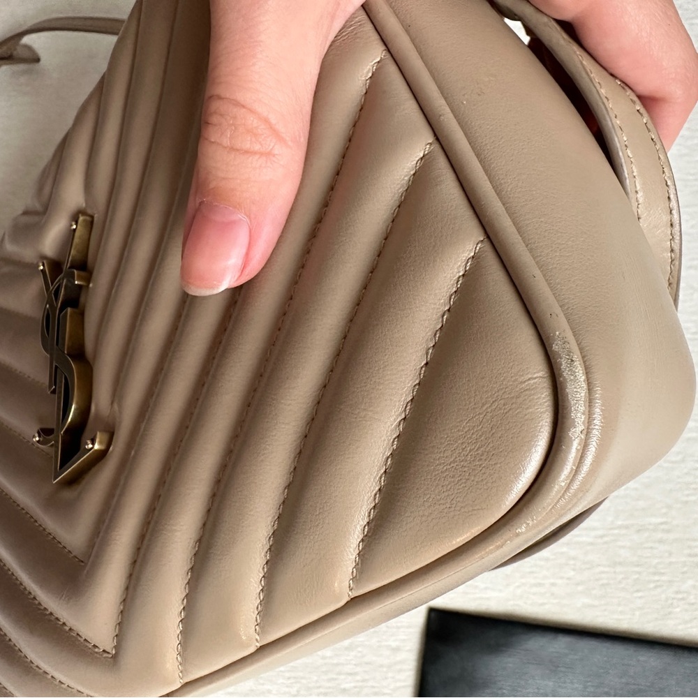 Lou Camera Bag in Quilted Leather - Picture 5 of 17